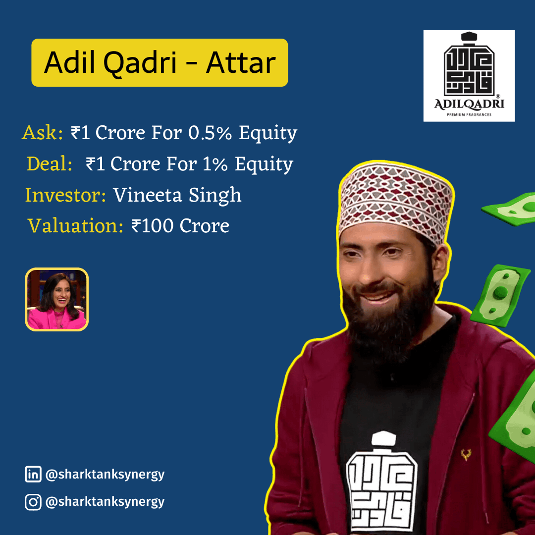 Adil Qadri: Premium Attar Fragrance | Shark Tank India S3