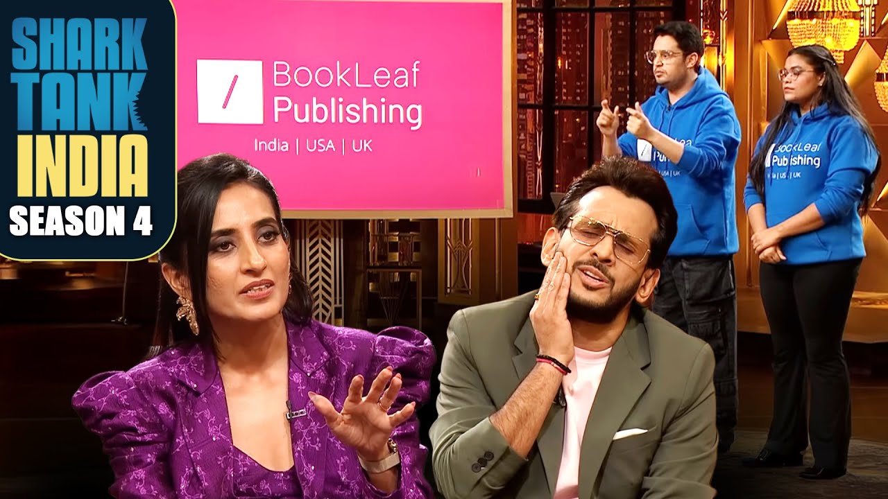 BookLeaf: Self-Publishing | Shark Tank India S4