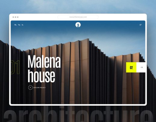 Architecture website demo