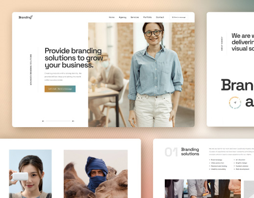 Branding Agency website demo