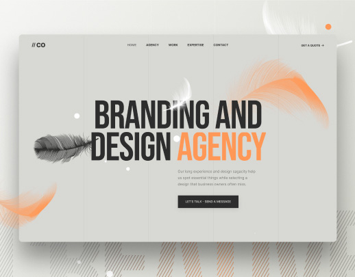 Design Agency website demo