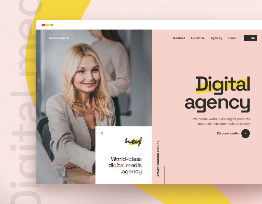 Digital Agency RTL website demo