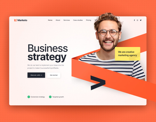 Marketing website demo