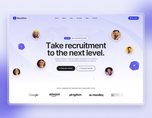 Recruitment website demo