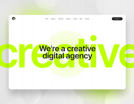 Web Agency website demo