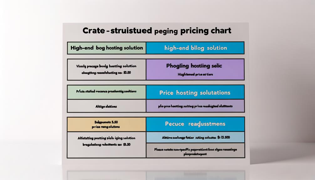 clear and upfront pricing