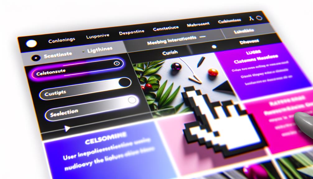 dynamic website design examples