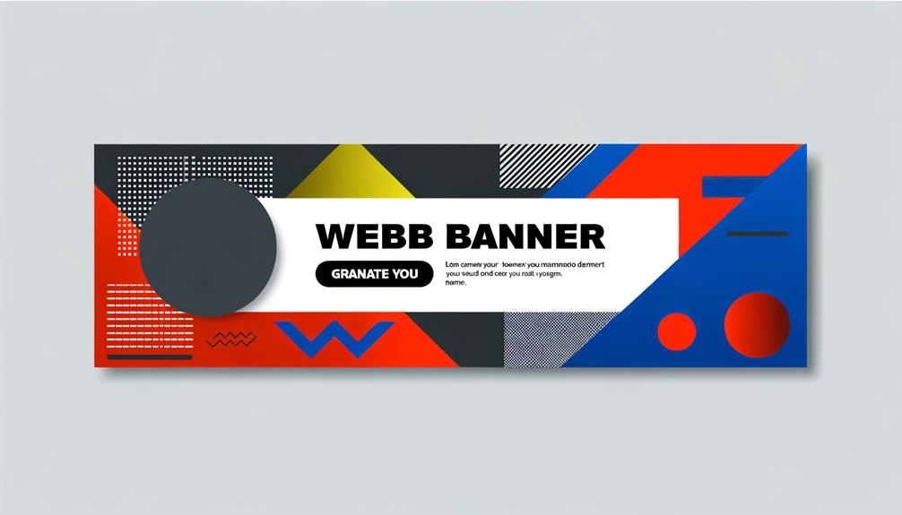 eye catching web banner designs