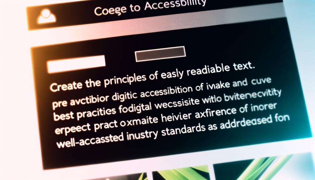 improving digital accessibility guidelines