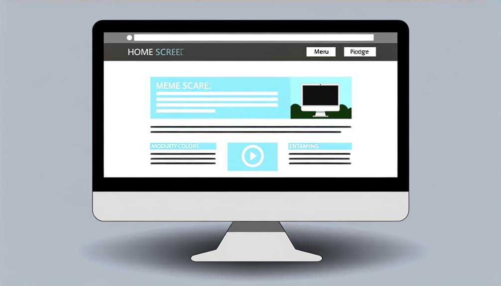 improving website s home page