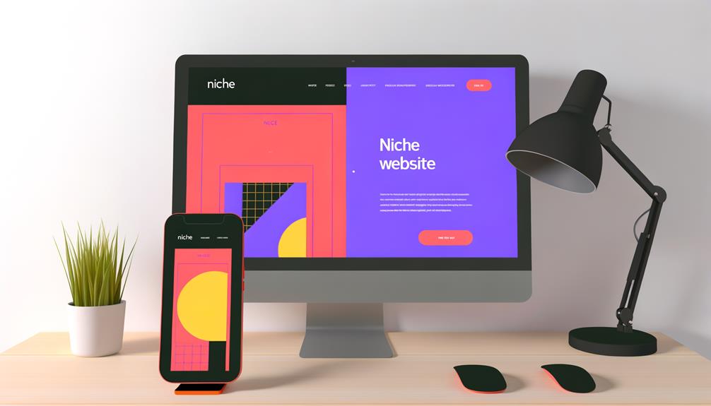niche website design examples