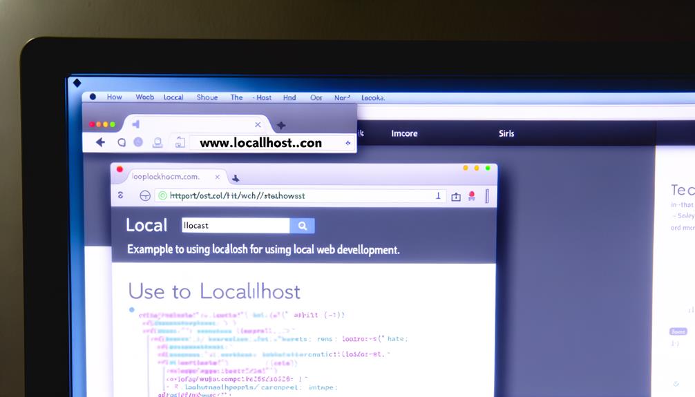 understanding and using localhost