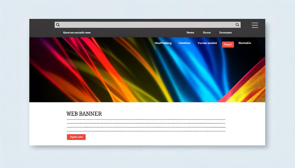 web banners a crucial element